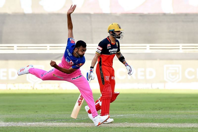 Jaydev didn't quite make the Unad-cut at the death. [PC: iplt20.com]