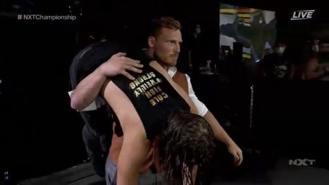 After Finn Balor, Adam Cole, and Kyle O'Reilly, Ridge Holland now possibly seriously injured on WWE NXT