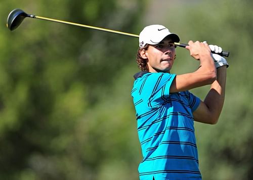 Rafael Nadal at the 2009 Castello Masters.