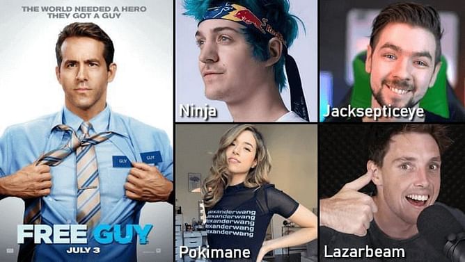Pokimane shares news of appearance in Ryan Reynolds' Free Guy, breaks the internet