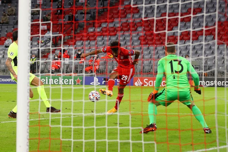 Coman scored the opener and followed it up with a stunning solo goal