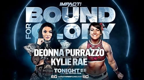 Kylie Rae was originally supposed to face Deonna Purrazzo tonight