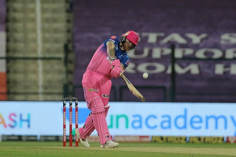 Ben Stokes contributed in all three facets of the game for RR. [PC: iplt20.com]