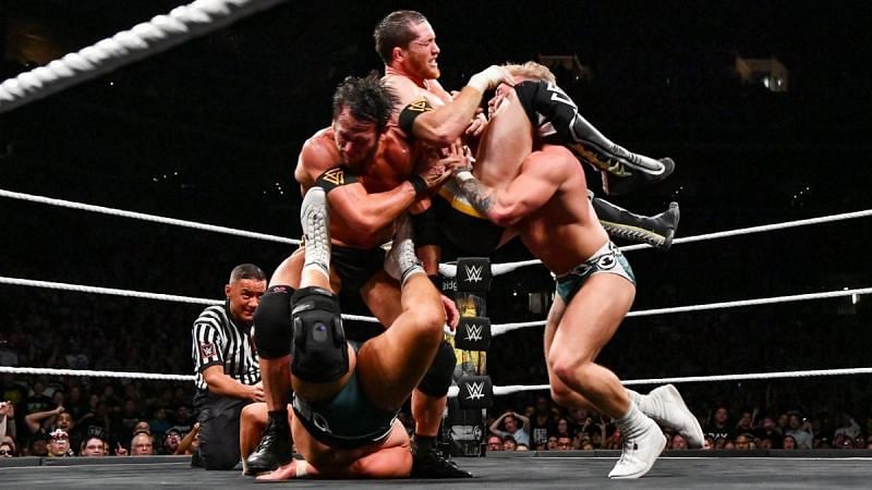 Kyle O&#039;Reilly talked about how The Undisputed Era had a proper feud with Moustache Mountain and established the match to be one of the best of their career