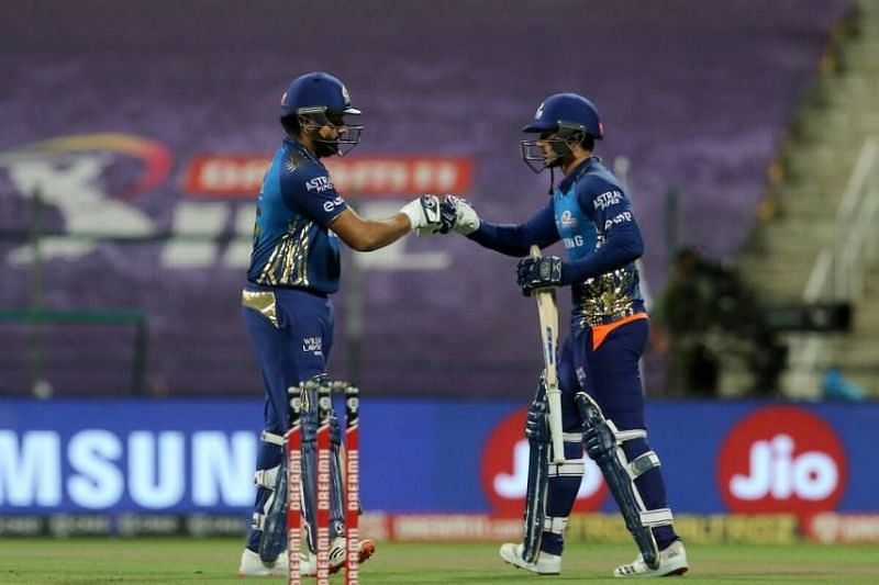Rohit and de Kock have been fabulous at the top for MI.