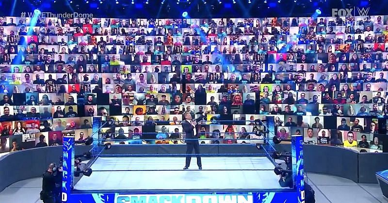 The WWE ThunderDome has become the home of the WWE fanbase in the middle of the pandemic