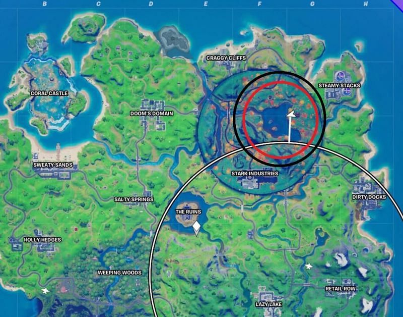 59 Hq Images Fortnite Season 5 Chapter 2 Map Fortnite Chapter 2 Map Characters Challenges Weapons And All The News Of Season 5 Zero Point Un Realised