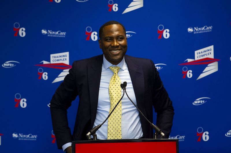 Philadelphia 76ers GM Elton Brand