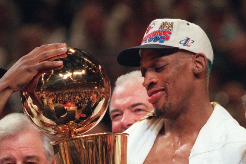 Dennis Rodman is arguably the greatest defender and rebounder in NBA history.