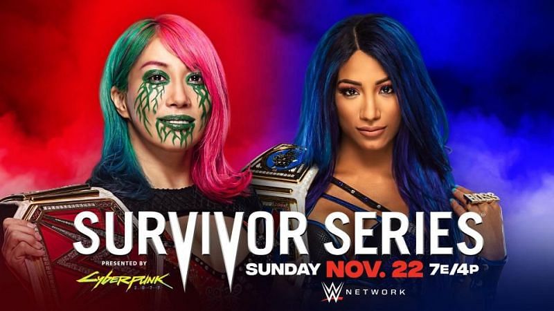 Sasha Banks and Asuka are longtime rivals and will meet at Survivor Series