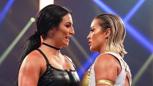 Sonya Deville and Mandy Rose