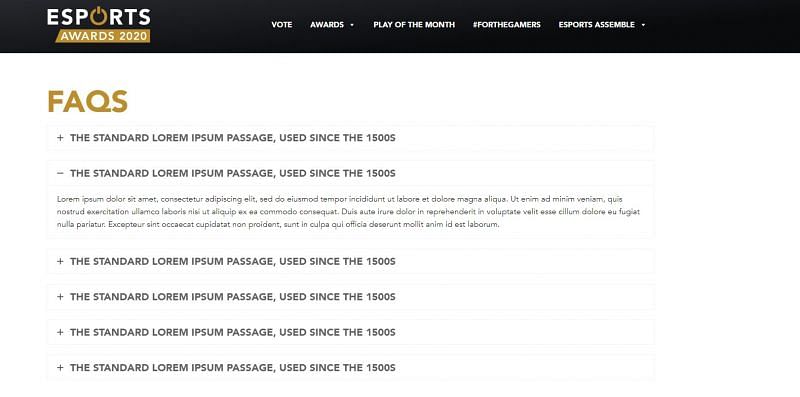 (Image Credit: Esports Awards) Lorem ipsum dolor sit amet, consectetur adipiscing elit...