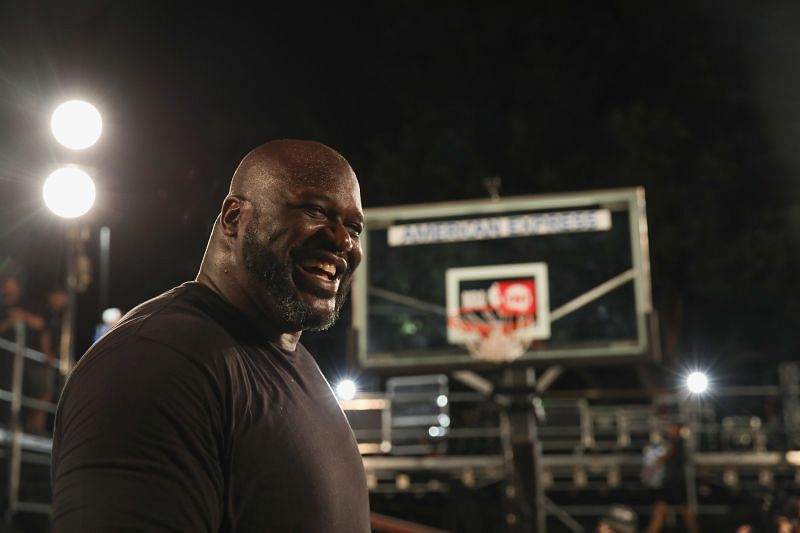 Shaquille O&#039;Neal attends the 2018 Austin City Limits Festival with American Express in Austin.