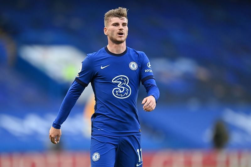 Timo Werner has been deployed in different positions by Frank Lampard