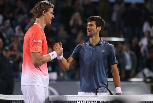 Novak Djokovic and Kevin Anderson once played together as a doubles team