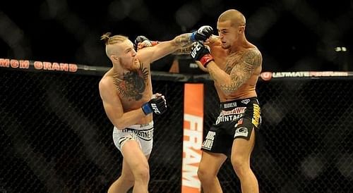 Dustin Poirier and Conor McGregor