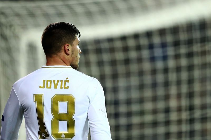 Luka Jovic has struggled at Real Madrid