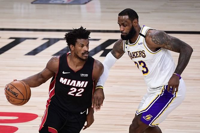LA Lakers 104-115 Miami Heat: Twitter explodes as Jimmy Butler punishes LeBron James & co. with 40-point triple-double | NBA Finals
