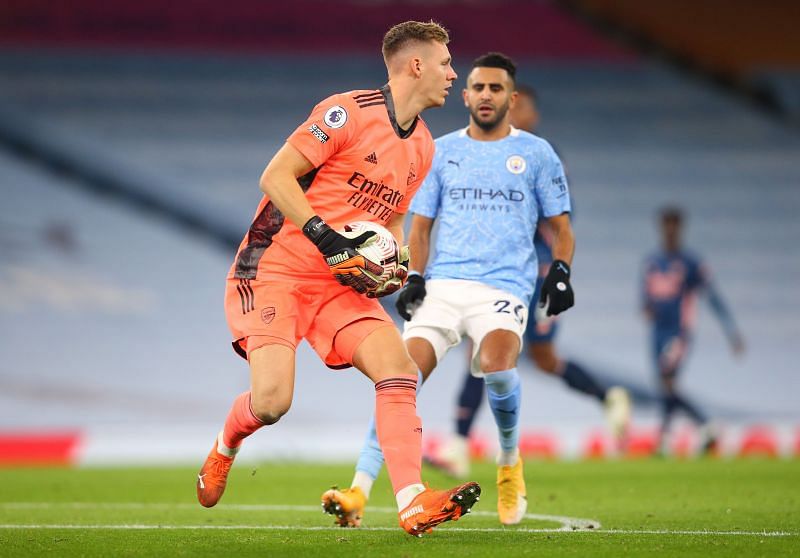 Leno&#039;s save fell straight into Raheem Sterling&#039;s path