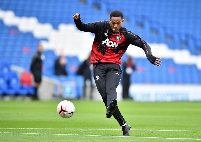 Martial scored Manchester United&#039;s 4th goal of the game.