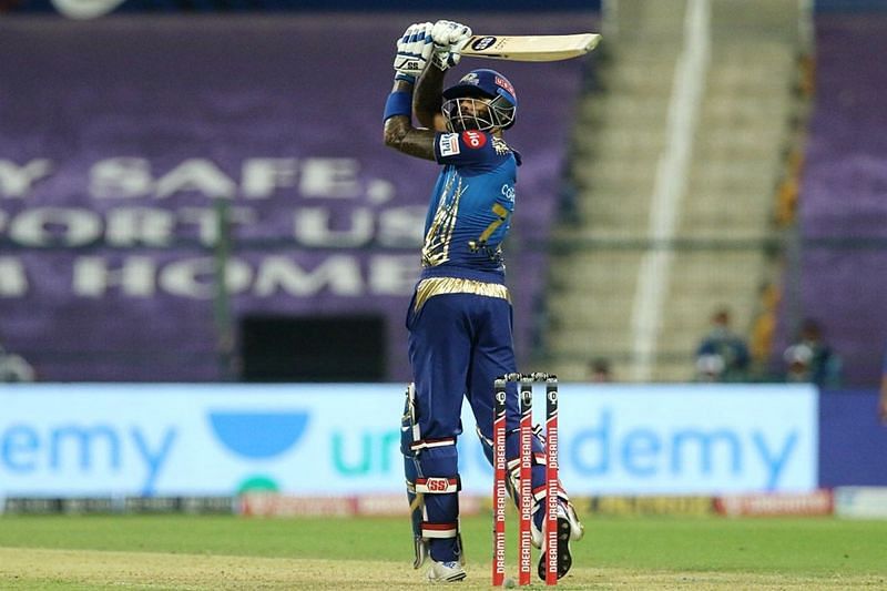 Suryakumar Yadav flicked Kagiso Rabada for a six during his enterprising knock [P/C: iplt20.com]