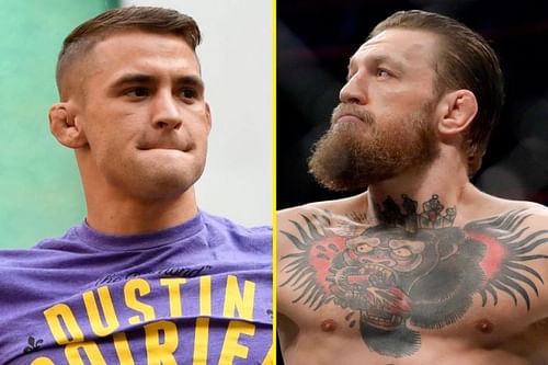 Dustin Poirier and Conor McGregor