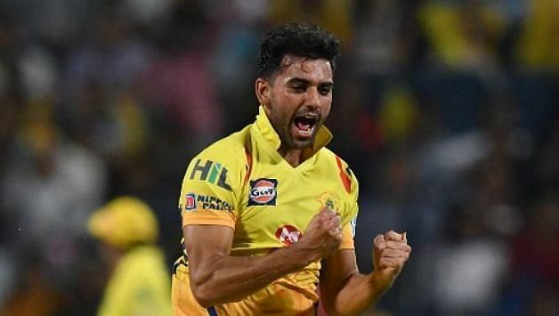 Deepak Chahar. Pics: BCCI/IPLT20.COM