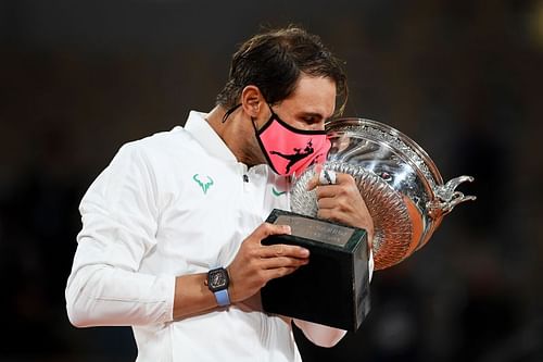 Rafael Nadal won his 20th Grand Slam title at the French Open on Sunday