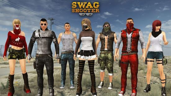 Swag Shooter &ndash; Online &amp; Offline Battle Royale Game (Image Credits: Google Play)