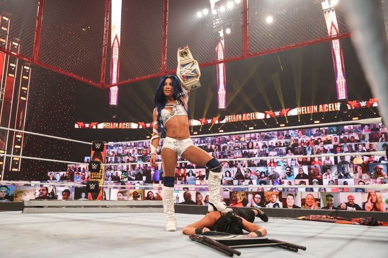 Sasha Banks became the SmackDown Women&#039;s Champion for the first time in her career