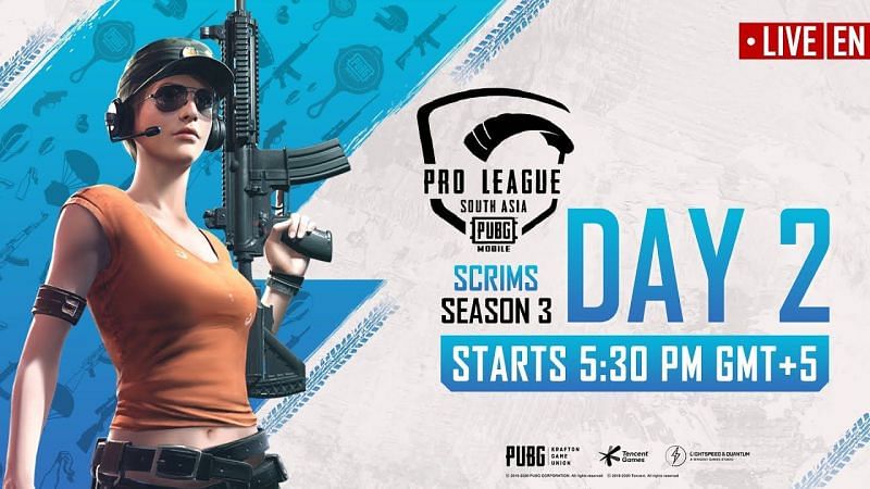 PMPL Season 2 South Asia Scrims