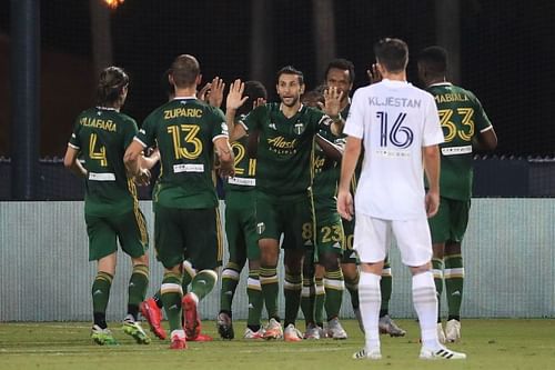 Los Angeles Galaxy take on the Portland Timbers this week