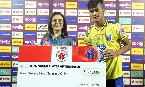 The ISL emerging player award has become more prestigious than ever