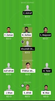 KHP vs SOP Dream11 Team Prediction