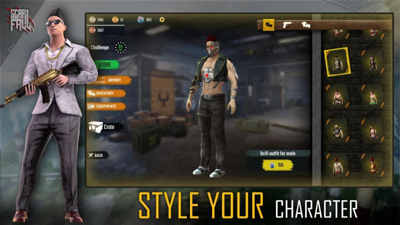 Download Battle Royale League: Offline android on PC