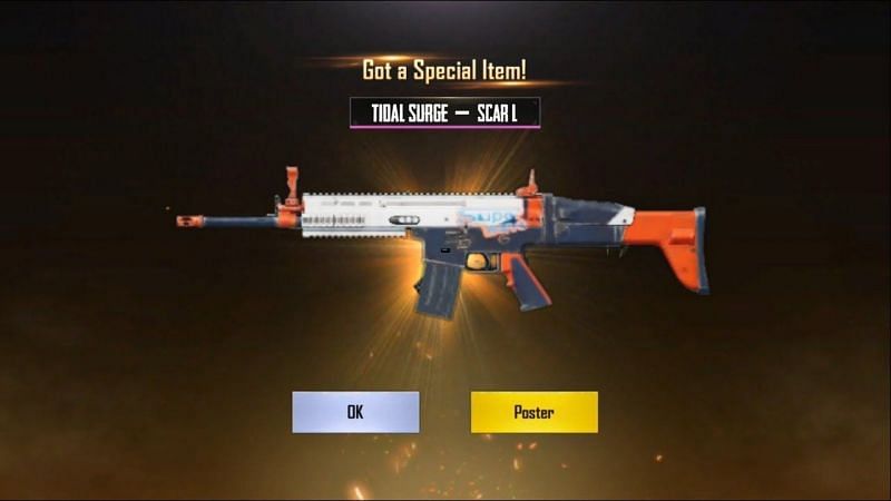 PUBG Mobile में  Scar-L