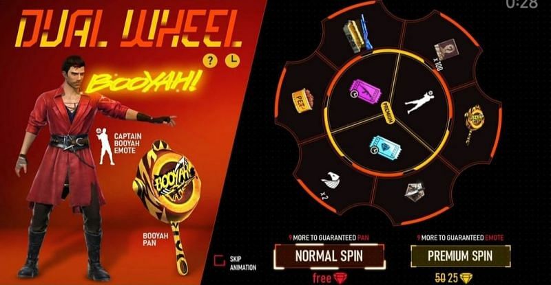 Captain Booyah Dual Wheel In Free Fire All You Need To Know