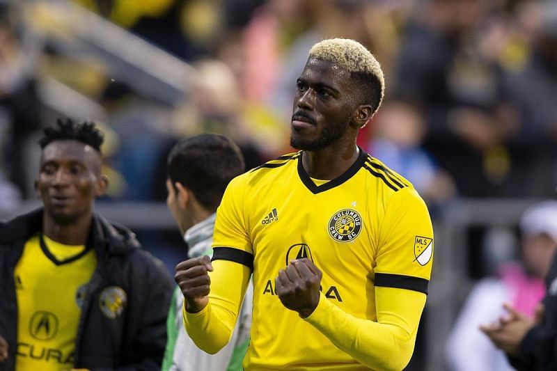 Gyasi Zardes is the top scorer in the Eastern Conference with 12 goals