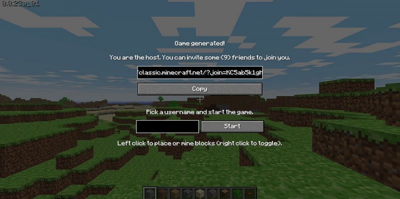 minecraft classic download free