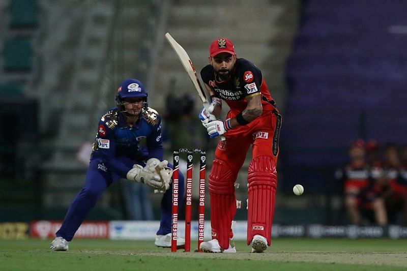 The RCB skipper played a momentum-sapping innings in the middle. [PC: iplt20.com]