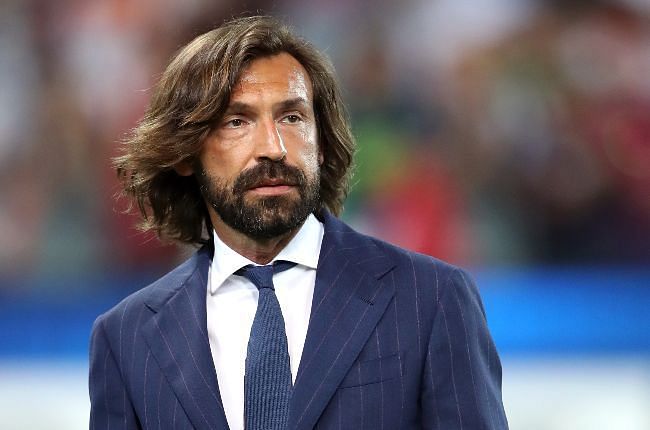 Juventus manager Andrea Pirlo