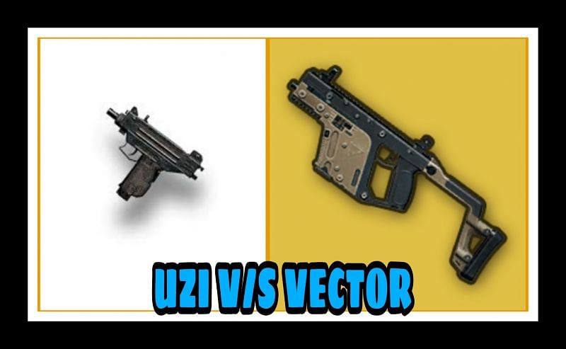 UZI VS Vector: PUBG Mobile में कौन-सी गन बेहतर है?