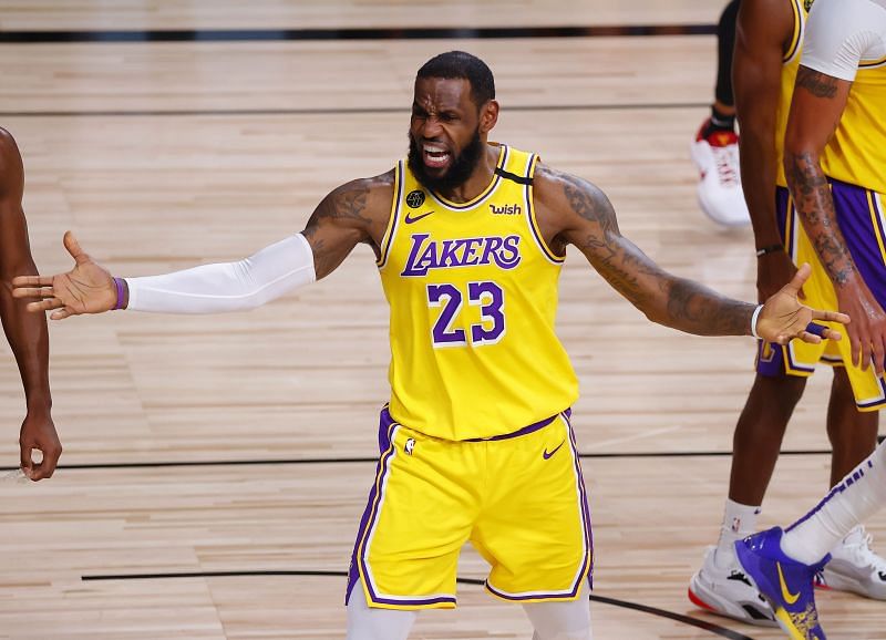 NBA on X: 🏆🏀 GAME 6 FINAL SCORE 🏀🏆 LeBron James posts 28 PTS, 14 REB,  10 AST as the @Lakers win Game 6 and become the 2020 NBA Champions,  capturing their