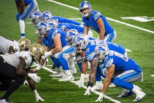 The Detroit Lions' offensive line needs a big day on Sunday