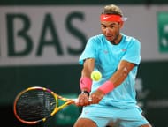 Rafael Nadal at the 2020 French Open