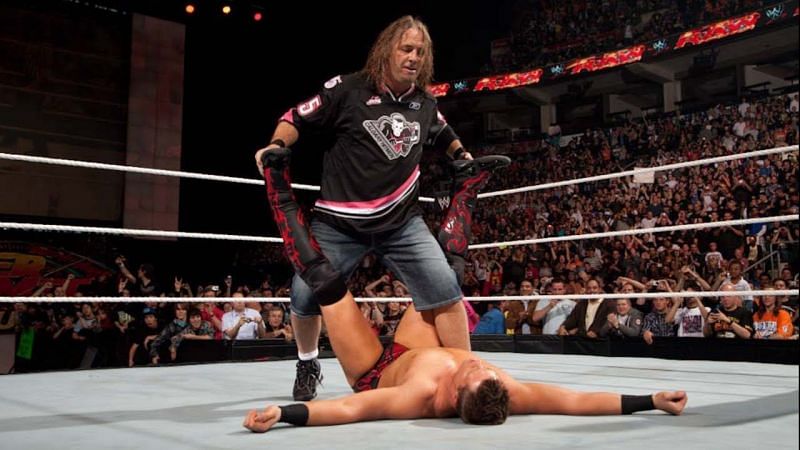 Bret Hart ended the Miz&#039;s United States Championship run in 2009-10