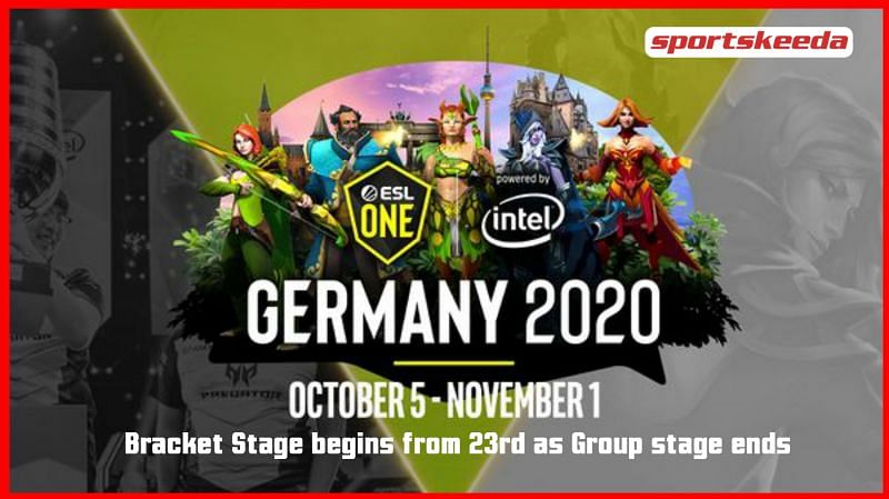 Lower Bracket matches begin from 25 October
