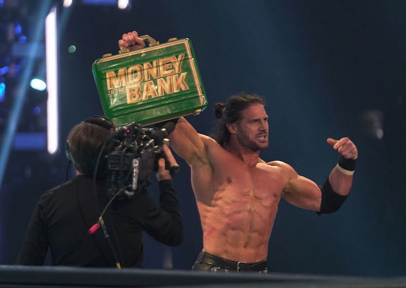 John Morrison with the WWE MITB briefcase