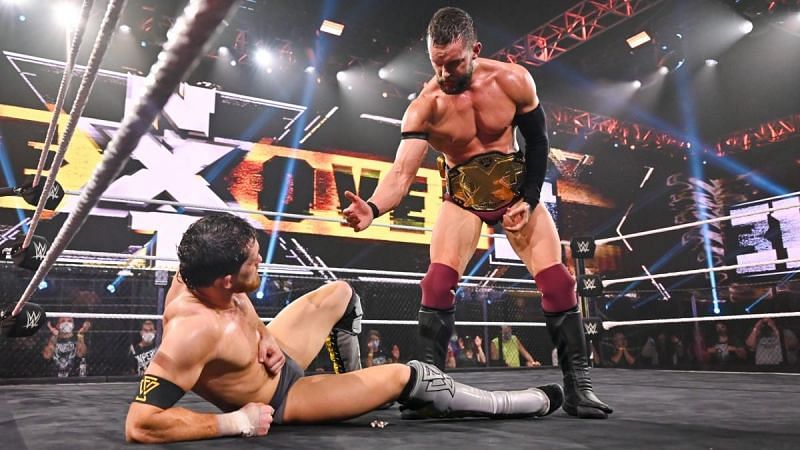 It is a sign of respect after a great NXT Championship match.