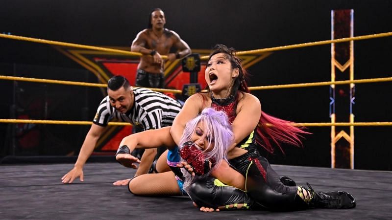 Candice LeRae and Io Shirai will face off over the NXT Women&#039;s Championship